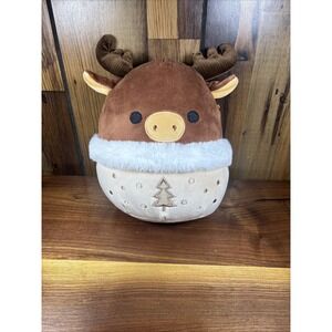 Squishmallow Maurice The Moose 2024 Christmas Squad RARE